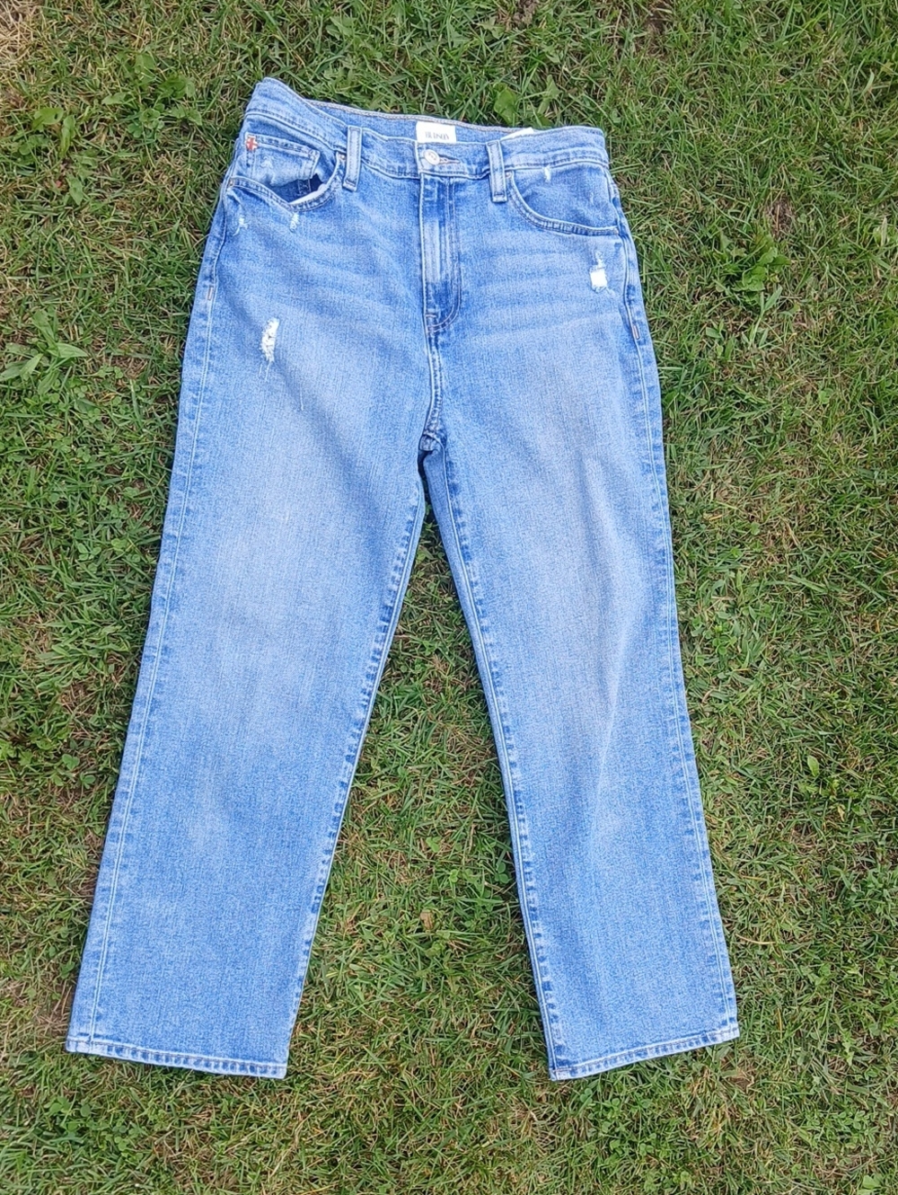 Hudson Noa  Jeans Light Blue Straight Leg Women's Jeans